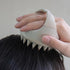 Scalp Massager Shampoo Brush, Soft Silicone Scalp Scrubber for Wet and Dry Hair (Creamy White)