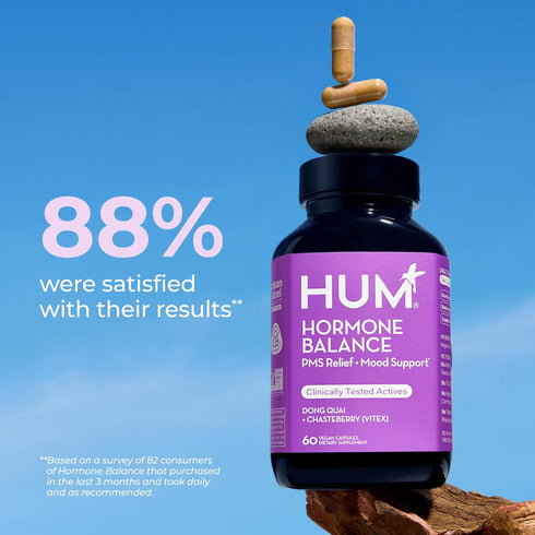 HUM Hormone Balance Supplement for Women's Health - 60-Count Monthly Support
