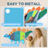 Srichly Texture-Packed (Dinosaur-1) Sensory Wall Panel for Kids, Sensory Mats for Playroom Wall Decor, Tactile Sensory