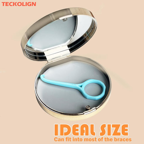 Aligner Removal Tool - Teckolign 5PCS Dental-Grade Retainer Aligner Remover Tool for Invisible Braces (BLUE 5 Pack)