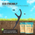 Y-Kelin Natural Dental Floss Picks, Vegan Eco Friendly Black Bamboo Charcoal Toothpick, 100 Pcs
