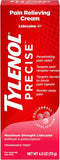 Tylenol Maximum Strength 4% Lidocaine Pain Relieving Cream for Back, Knee & Joints, Fragrance Free, 4oz