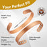 Feraco Copper Magnetic Bracelet for Men and Women, 99.99% Pure Copper Cuff Bangle with Neodymium Magnets