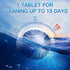 Vacplus Toilet Bowl Cleaners - 30 PACK, Ultra-Clean Deodorizing & Descaling Blue Tablets