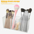 Cerpourt Clear Makeup Brush Organizer,Acrylic Cosmetic Brushes Storage Holder with 3 Slots,Pencil Pen Holder for Desk,Desk Organizer and Accessories for Vanity by Cerpourt