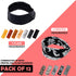 Lotus78 Pack of 12 Wide Headbands for Women - Non Slip Fashionable Sports Hair Bands, Soft Elastic Stretchy, Multicolor