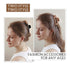 Vsiopy 6pcs Medium Large Matte Square Claw Hair Clips for Women, Versatile Styling for Thick & Thin Hair