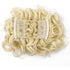 Messy Curly Hair Bun Extensions - Updo Hairpiece Chignons, Easy Stretch Hair Combs Clip in Ponytail Extensions