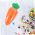 MIIZOO 12pcs Carrot Candy Containers Plastic Easter Boxes for Treat Storage Lightweight for Boys and Girls Parties