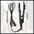 Zhehao Fusion Hair Extensions Tool, US Plug Professional Heat Iron Connector Wand with Keratin Glue Beads (Black)