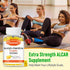 2000mg Acetyl L-Carnitine Gummies, Vegan Mango Flavor, Nutrition Supplement for Energy, Immunity & Metabolism, 60 Count