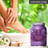 Sea Salt Lavender Bath Salts with Natural Lavender Essential Oil 46 Oz - Best for Good Sleep and Relaxation