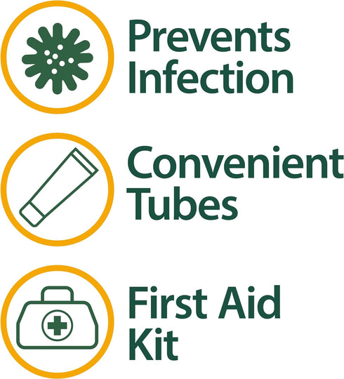 (4 Pack) Globe Triple Antibiotic First Aid Ointment, 1 oz, 24-Hour Infection Protection for Wound Care