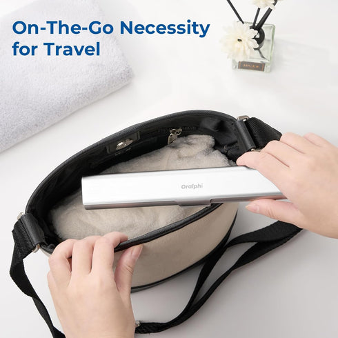 Trip-1Pack Aluminum Toothbrush Travel Case, Portable Travel Toothbrush Holder, Durable Manual Toothbrush Box Container
