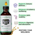 Organic Black Seed Oil - Cold Pressed Unrefined USDA Certified, Hexane Free, Turkish Origin Premium Nigella Sativa
