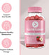 Tummy Gummies, 60 Count Gummies, B6, B9 B12 Flat Apple Cider Vinegar ACV Detox, Support Gut Health Vegan-Friendly