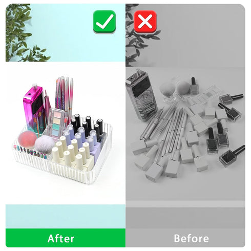 Nail Drill Machine & Bits Storage Box, 10 Holes Transparent Acrylic Holder for Professional Nail Drill Tools