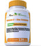 High Dose Extra Strength Vitamin C + Zinc Complex - 1200mg for Immune Support, 120 Veggie Capsules