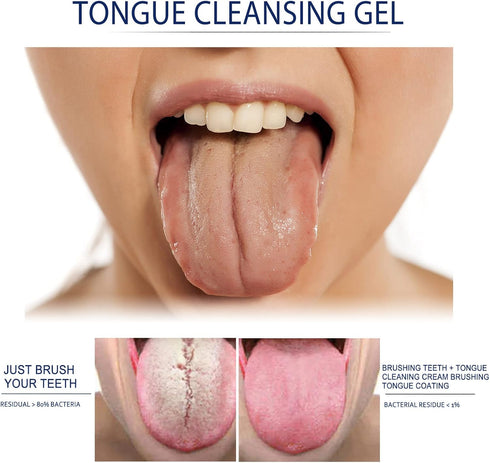 6 Pack Tongue Scraper, Plastic Tongue Cleaner Brush for Adults, Tongue Scrubber for Better Breath Dental Care Supplies