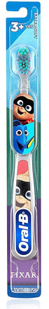 Hippie Hype Kids Manual Toothbrush, Extra Soft Bristles, for Children 3+, Pack of 6 (Characters Vary)