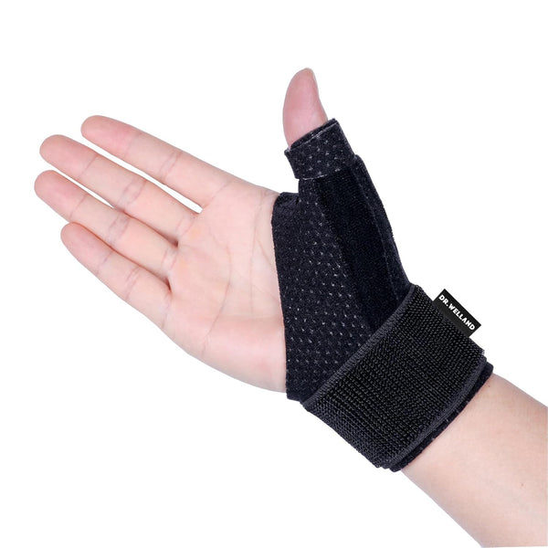 Dr.Welland Reversible Thumb & Wrist Stabilizer Splint for Pain Relief, Arthritis, Tendonitis, Lightweight and