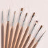 9pcs Nail Art Brush Set Nail Dotting Tools Nail Art Design Brushes Gel Polish Nail Polish Brushes 3D Nail Art Decorations Brush Nail Art Drawing Painting Brushes Manicure Nail Art Tool Set