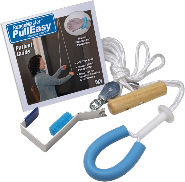 RangeMaster PullEasy Shoulder Pulley with Patient Guide, Aids with Shoulder Surgery Recovery
