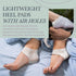 Ballotte Premium Silicone Heel Protectors - Gel Heel Pads/Silicone Socks for Women & Men, Pain Relief for Cracked Heel