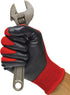 General Purpose Nitrile Coated Gloves, 10 Pairs, Red