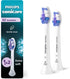 Philips Sonicare S2 Sensitive - Genuine Replacement Electric Toothbrush Heads, White, 2