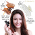 RC ROCHE ORNAMENT 6 Pcs Womens Classic Double Multi Layer Hair Clutcher Clamp, Fine Teeth Jaw Interlocking, Medium