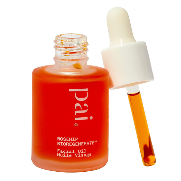 PAI SKINCARE - Organic Rosehip BioRegenerate Universal Facial Oil | Vegan, Natural Skincare for Sensitive Skin (0.34 fl