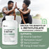 L-Methylfolate 15mg plus Methyl B12, D3, Taurine & NAC, Professional Strength Active 5-MTHF Supplement, 60 Capsules