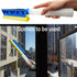 Tinymori 3 1 (2 Pack) Car Window Cleaner Squeegee with Sponge and Rubber Blade Cleaning Tool Wiper with Spray Bottle