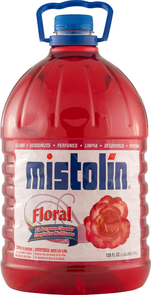 Mistolin Multi Purpose Cleaner, Floral Scent, 128 Fluid Ounce