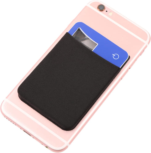 Portable Card Sized Magnifiers with Built-in LED, Can Stick on Smart Phone - 2 Packs for Gifts