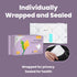 Women,30 Count uNeat Panty Liners for Women & Teens, Pantiliners with Wings, Mini Sanitary Pads, Light Periods