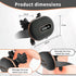HGUIEPGSQZG 4D Neck Massager with LED Display, with Heat Function, for Relieving Shoulder and Neck Pain, Portable