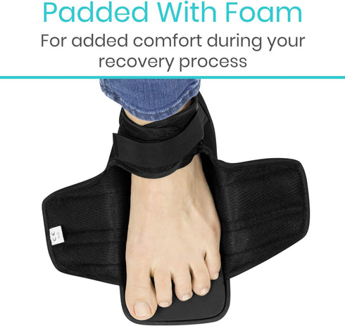 Vive Offloading Post-Op Shoe - Forefront Wedge Boot for Broken Toe Injury, Non Weight Bearing Medical Recovery