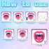 Tooth Gems Kit - Fashionable DIY Teeth Jewelry with Shiny Crystals, Gold and Silver Decoration Starter Kit