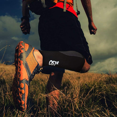 OS1st CS6 Compression Leg Sleeves (Two Sleeves) Relieve shin splints, Reduce Muscle Cramps, Improve Circulation