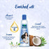 Parachute Advansed Jasmine Enriched Coconut Hair Oil, Vitamin-E, Non-Sticky, 6.4 Fl.oz. for All Hair Types