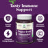 Extra Strength Iron Gummies - 45mg per Serving Chewable Iron Supplement with Vitamin C, Vegan