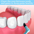 10 Pcs Dental Tools Gum Stimulator Rubber Tip Plaque Remover for Cleaning Teeth Tartar