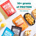 Pack, 100% 2 (Pack 3) Moon Cheese Variety Cheddar, Gouda & Pepper Jack, Crunchy, Protein-Rich Cheese Snack, Gluten
