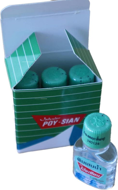 POY-SIAN Thai PIM-Saen Balm Oil, 3ml, Pack of 3