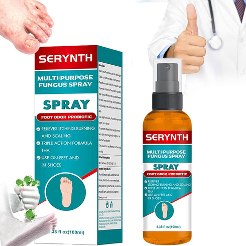 SERYNTH Foot And Shoe Spray Antifungal,Foot Fungus Spray,Athlete Foot Spray,Itchy Feet Treatment,Foot Treat