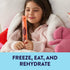 Pack Pack 64 Pedialyte Electrolyte Solution Freezer Pops, Hydration Variety Grape, Blue Raspberry, Cherry, Orange