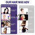 Purple Hair Styling Wax - SOVONCARE Instant Hairstyle Cream, Unisex Hair Pomade for Party Cosplay