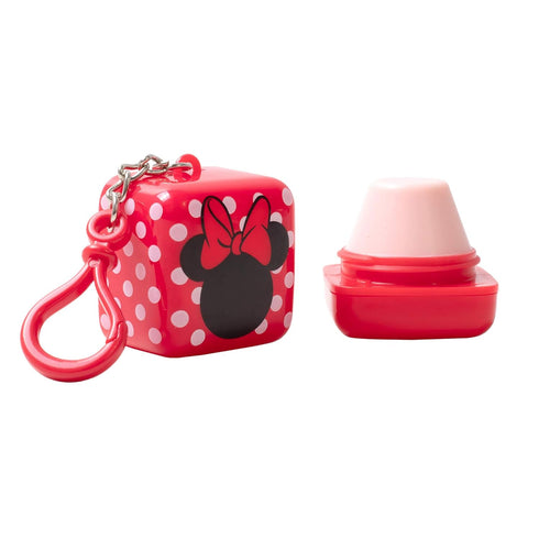 Lip Smacker Disney Minnie Mouse Cube Flavored Lip Balm - Minnie Joyful Cotton Candy, Clear, For Kids
